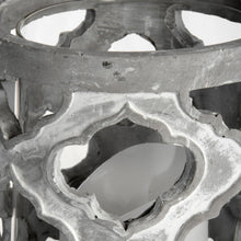 Load image into Gallery viewer, Small Stone Effect Patterned Candle Holder