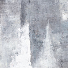 Load image into Gallery viewer, Elara - Hand Painted Black & White Layered Abstract Art Painting