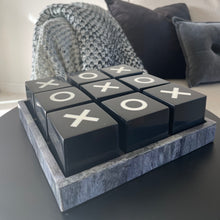 Load image into Gallery viewer, Churchill Black & Gold Noughts and Crosses / Tic Tac Toe game